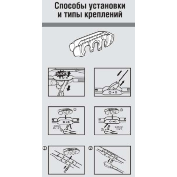 Щетка с/о каркасная Classic 450 мм <b>AD 301018009</b>-2