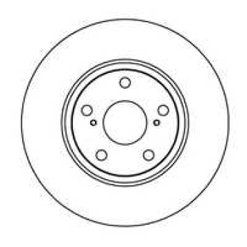Диск тормозной пер <b>AD 501003320</b>