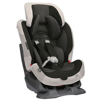 Кресло детское автомобильное Swing Moon Premium, группа 1/2, черно-серое AILEBEBE ALC460E