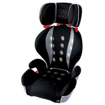 Кресло детское автомобильное Saratto Highback Junior Quattro, группа 2/3, черно-серое AILEBEBE ALJ205