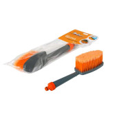 Щетка для мытья с насадкой для шланга, с мягкой распушенной щетиной (33 см) <b>AIRLINE AB-J-02</b>