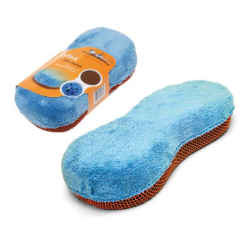 Губка для мытья из микрофибры и коралловой ткани (24*11 см) <b>AIRLINE AB-K-02</b>