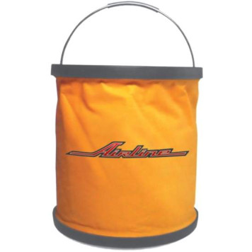Ведро-трансформер компактное оранжевое (11л) <b>AIRLINE AB-O-02</b>
