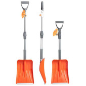 Лопата для очистки снега c телескоп.рукояткой (110*24 см) <b>AIRLINE AB-S-01</b>