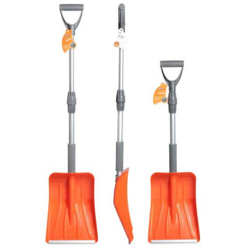 Лопата для очистки снега c телескоп.рукояткой (110*24 см) <b>AIRLINE AB-S-01</b>
