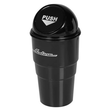 Ведерко для мусора в подстаканник, черное <b>AIRLINE ABT-CH-01</b>-1