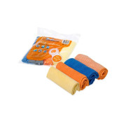 Набор салфеток " рулончики" из микрофибры (4шт., 30*30 см) <b>AIRLINE AB-V-03</b>