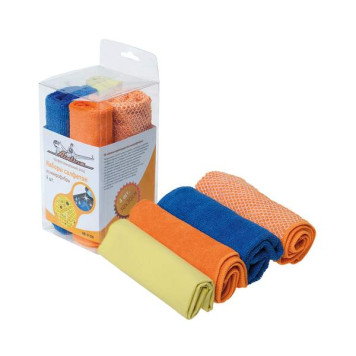 Набор салфеток из микрофибры в блистере (4 шт., 30*30 см) <b>AIRLINE AB-V-06</b>