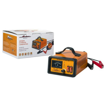 Зарядное устройство 5А 6В/12В, амперметр, ручная регулировка зарядного тока <b>AIRLINE ACH-5A-06</b>