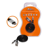 Зарядный универсальный совмещенный датакабель дляIphone/IPad и microUSB <b>AIRLINE ACH-IM-19</b>