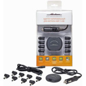 Адаптер автомобильный для ноутбука универсальный 90Вт с USB (ультра компактный) <b>AIRLINE ACH-NC-03</b>