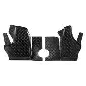 Ковры в салон передние ГАЗель Next (2013-) компл. 2 шт., высокий борт, полимерные, черные <b>AIRLINE ACM-PS-16</b>