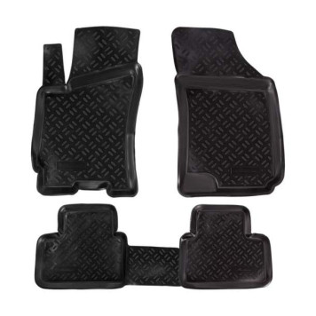 Ковры в салон Chevrolet Lanos (1997-2009)/ЗАЗ Chance, компл. 4 шт., высокий борт, полимерные, черные <b>AIRLINE ACM-PS-22</b>