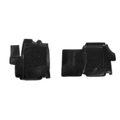 Ковры в салон передние Fiat Ducato III (2012-) компл. 2 шт., высокий борт, полимерные, черные <b>AIRLINE ACM-PS-25</b>