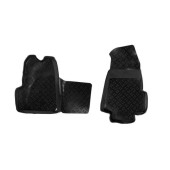 Ковры в салон передние Ford Transit V (2006-14) (МКПП) компл. 2 шт., высокий борт, полимерные, черные <b>AIRLINE ACM-PS-32</b>