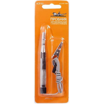 Контрольная лампа (пробник) 6-24V AIRLINE ACP-02 (110мм) металлический-1