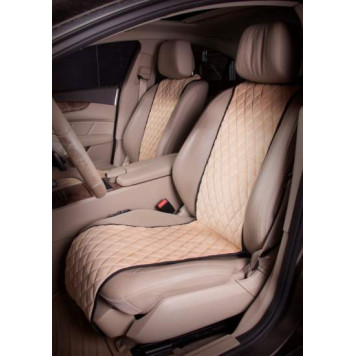 Накидки " Алькантара" , передние (2 шт.), бежевые <b>AIRLINE ACS-F-03</b>