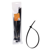 Стяжки (хомуты) кабельные, пластиковые, набор 60шт.(3, 6*250мм-20шт/3, 6*300мм-20шт/4, 8*350мм-20шт) <b>AIRLINE ACT-NK-32</b>