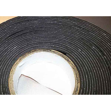 Лента двусторонняя клейкая, 12 мм*5 м, вспененная основа, черная <b>AIRLINE ADS-F-02</b>-1