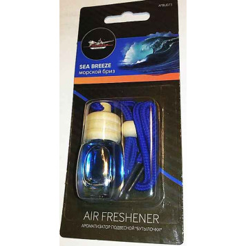 Ароматизатор AIRLINE AFBU073 Морской бриз, подвесной в бутылочке