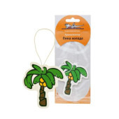 Ароматизатор подвесной бумажный "Пальма" пина колада <b>AIRLINE AF-C02-PC</b>