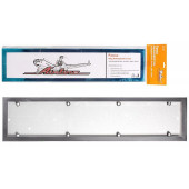 Рамка номерного знака Антивандальная металлическая  хром