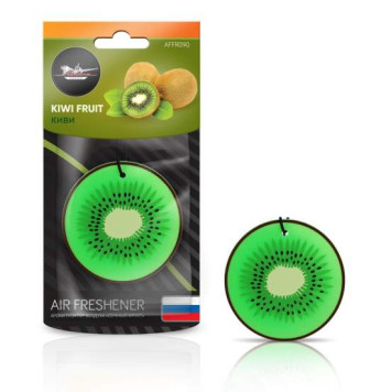 Ароматизатор подвесной пластик "Сочный фрукт" киви <b>AIRLINE AFFR090</b>