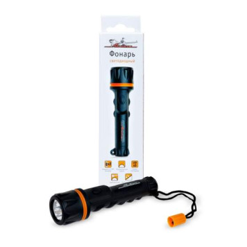 Фонарь прорезиненный на батарейках LEDx3 <b>AIRLINE AFL-3-01</b>