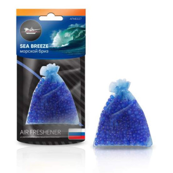 Ароматизатор подвесной "Мешочек с гранулами" морской бриз <b>AIRLINE AFME027</b>