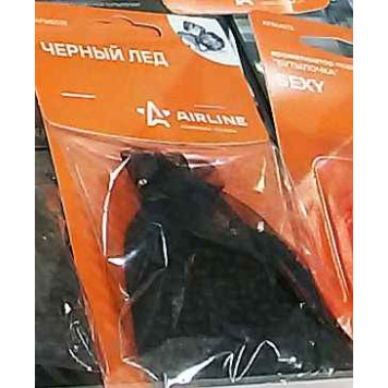 Ароматизатор подвесной "Мешочек с гранулами" черный лед <b>AIRLINE AFME031</b>-1