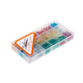 Предохранители "стандарт" в пласт.коробке с экстрактором (180 шт. 5-30А) <b>AIRLINE AFU-S-P180</b>