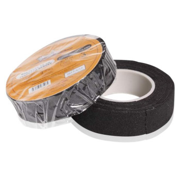 Изолента ХБ на тканевой основе, 80 гр., 19 мм, черная <b>AIRLINE AIT-C-01</b>