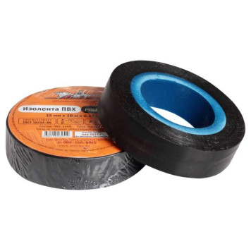 Изолента ПВХ, черная, 15 мм*10 м <b>AIRLINE AIT-P-01</b>