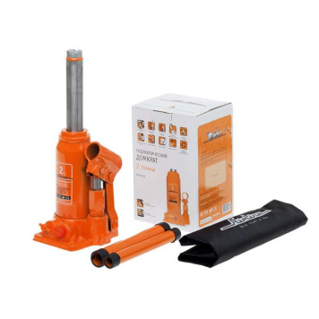 Домкрат бутылочный 2т в сумке (MIN - 165 мм, MAX - 315 мм) <b>AIRLINE AJ-B-02</b>