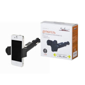 Держатель для телефона в прикуриватель раздвижной с зарядкой USB <b>AIRLINE AMS-F-01</b>