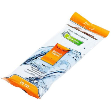 Салфетки влажные для рук (20 шт.) <b>AIRLINE AN-H-01</b>