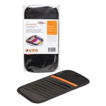 Органайзер на солнцезащитный козырек на 10 CD <b>AIRLINE AO-CDH-01</b>