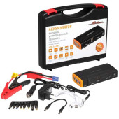 Аккумулятор внешний универсальный (Booster) 13800мАч: 2хUSB 5V 2A, 12V/16V/19V, фонарь, пуск ДВС <b>AIRLINE APB-14-06</b>