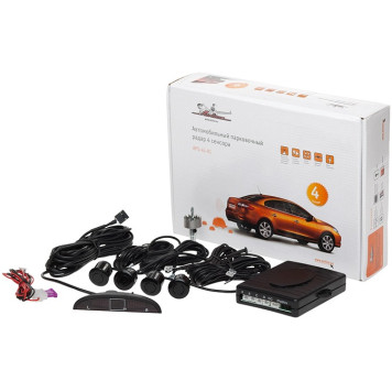 Парковочный радар 4 датчика, светодиодный экран <b>AIRLINE APS-4L-01</b>-1