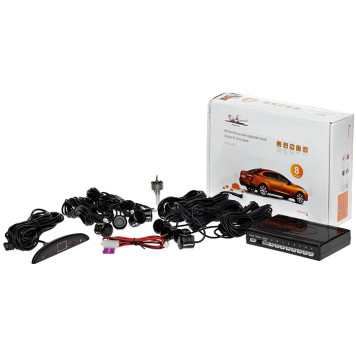 Парковочный радар 8 датчиков, светодиодный экран <b>AIRLINE APS-8L-02</b>