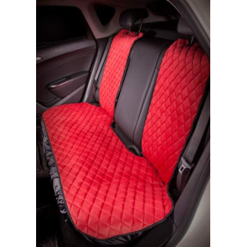 Накидка " Алькантара" , задняя (3 предмета), красная <b>AIRLINE ASC-B-04</b>