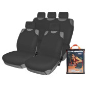 Чехлы-майки " F-2K" компл. передние/задние, цвет серый, полиэстер <b>AIRLINE ASC-F2k</b>