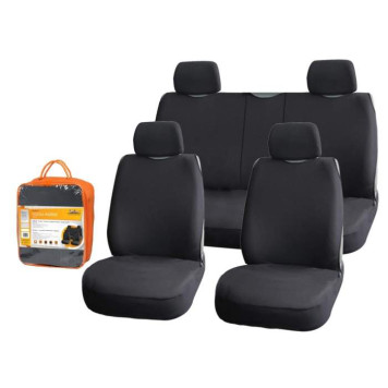 Чехлы-майки " Блааст" комплект передние/задние, цвет черный, материал велюр <b>AIRLINE ASC-KB-04</b>