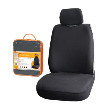 Чехол-майка "Блааст" передняя(1 шт.), цвет черный, материал велюр <b>AIRLINE ASC-SB-03</b>