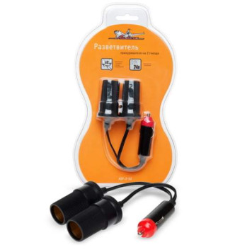 Прикуриватель-разветвитель на 2 гнезда <b>AIRLINE ASP-2-02</b>