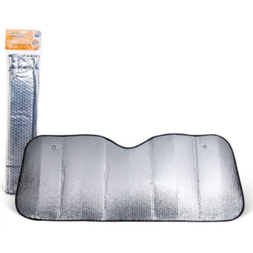 Шторка солнцезащитная 60 см на лобовое стекло (60*125*60*125 см) <b>AIRLINE ASPS-60-01</b>