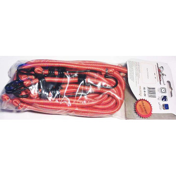 Резинки-стяжки набор 6 шт.: 2 шт.-60см, 2шт.-80см, 2шт-100см, D-8 мм, (металлические крючки) <b>AIRLINE AS-R-04</b>-2