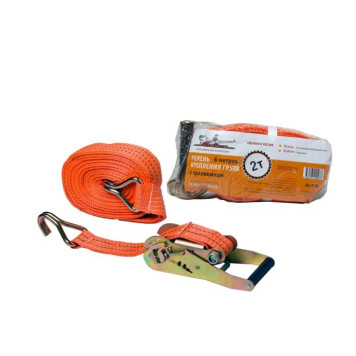 Ремень крепления груза с храповиком 6 м, 2 т <b>AIRLINE AS-T-05</b>