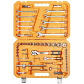 Набор инструментов универсальный 59 предметов + фонарь, пласт.кейс <b>AIRLINE AT-59-06</b>