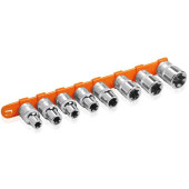 Набор головок TORX E10-E24 AIRLINE AT-BS-34 (8шт)